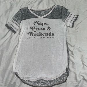 Grey comfy short sleeve tee